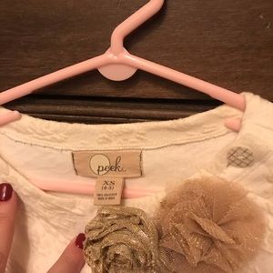 Peek holiday skirt and shirt